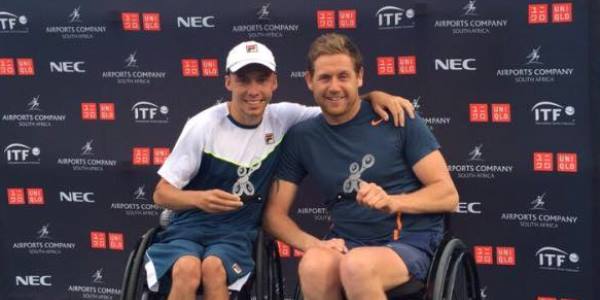Cotterill and Lapthorne win South Africa Open doubles