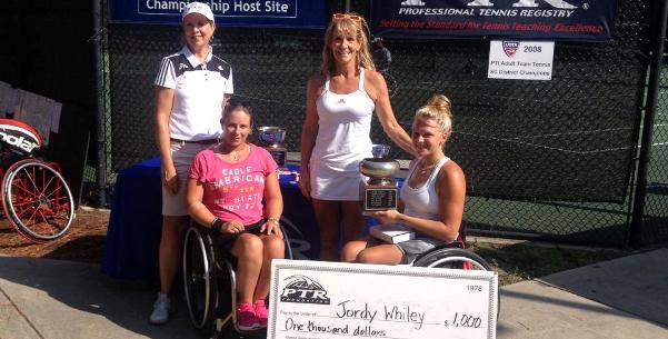 Jordanne Whiley and Lucy Shuker