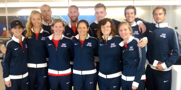 GB players and support staff, 2014 Dresse & Maere Cup
