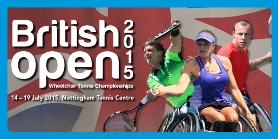 Look back at the 2015 British Open Wheelchair Tennis Championships