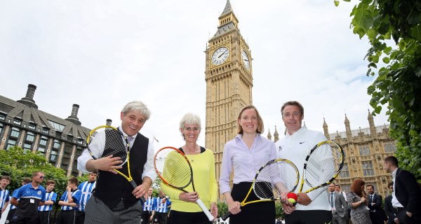 British Tennis and Premier League 4 Sport take over Westminster