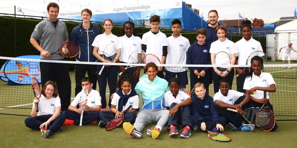 Nadal marks impressive milestone for British Tennis’ Schools Programme