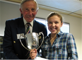 Winner of Surrey Patrons Progress Cup for Girls