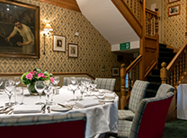 Your private room for 12 guests within The Queen’s Clubhouse