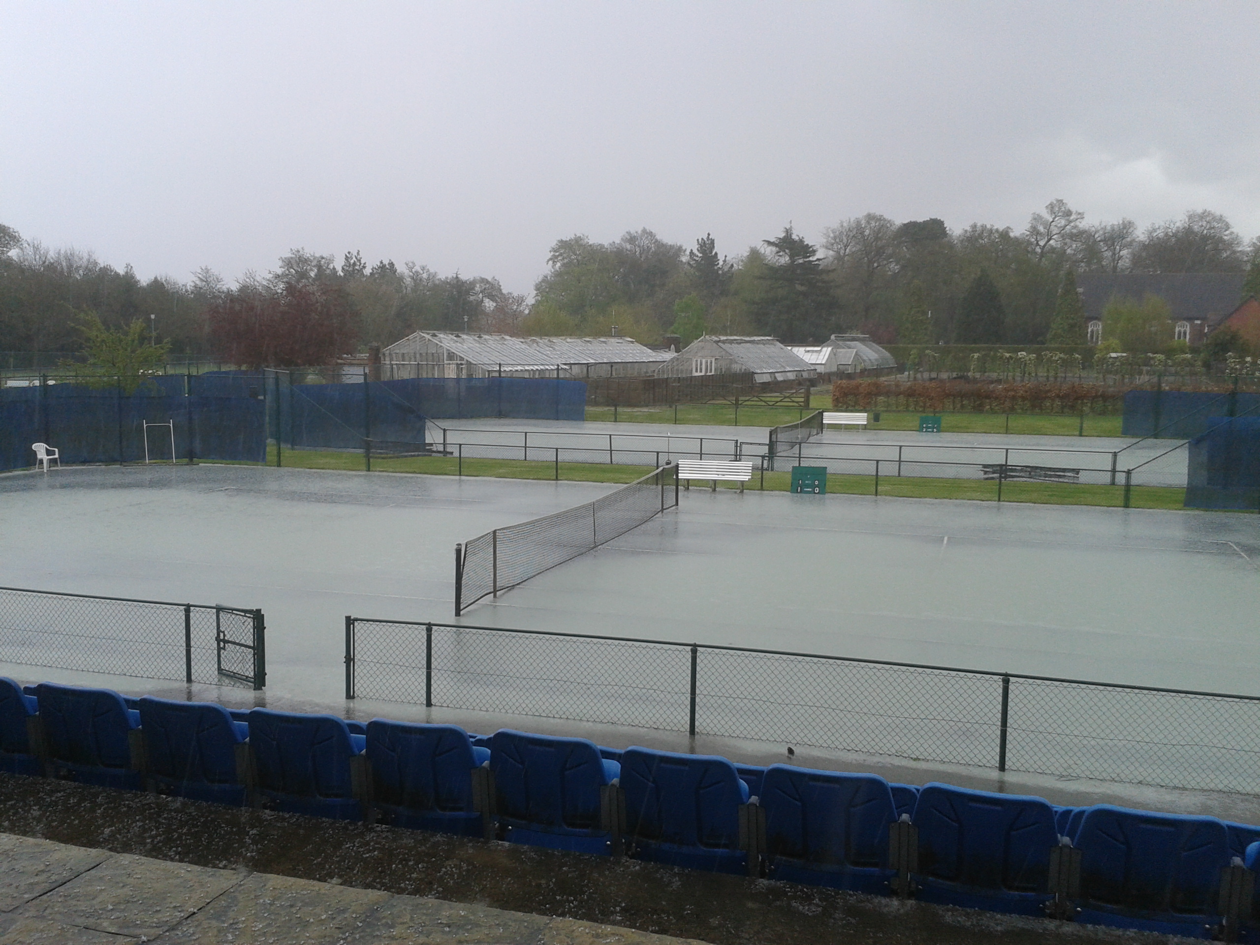 Rain at Lionel Cox