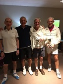 Trophy presentation from the Cheshire LTA  Senior & Super Senior Championships 2018