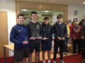 Boys' winners Bramhall Lane.