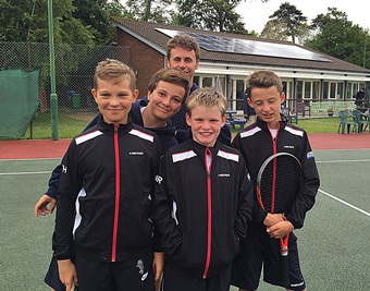 12 & Under boys County Cup team