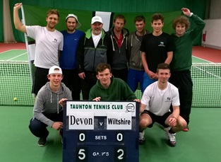 Men's Winter County Cup team