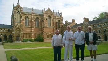 Men's Over 70's at Keble College