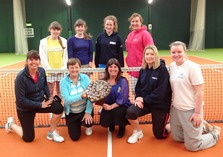 Torquay ladies, winners of the Vernon Weaver Championships 2013