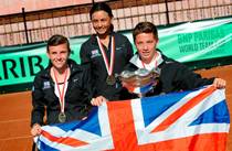 2013 BNP Paribas Wheelchair Junior Team Winners