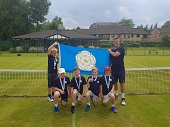 The Yorkshire 10&U Boys County Cup team after their group stage success.
