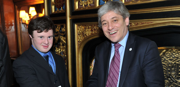 The Speaker of the House of Commons met one of the players George Cary