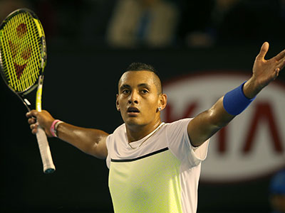 Nick Kyrgios by Getty Images