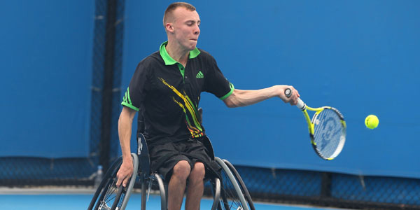 Lapthorne wins quad doubles title at British Open Wheelchair Tennis Championships