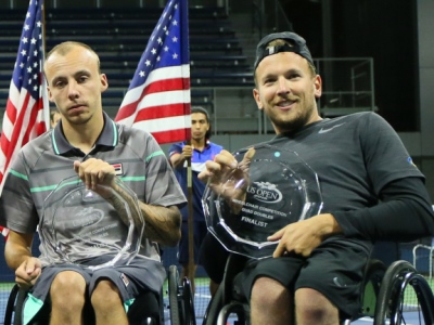 Andy Lapthorne and Dylan Alcott
