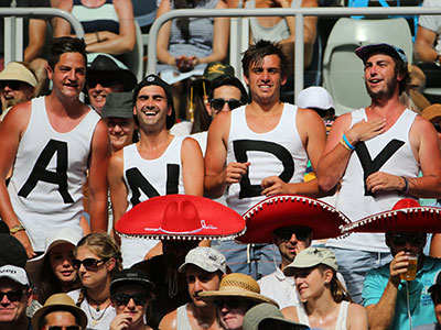 ANDY fans by Getty Images