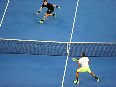 Murray & Kyrgios by Getty Images