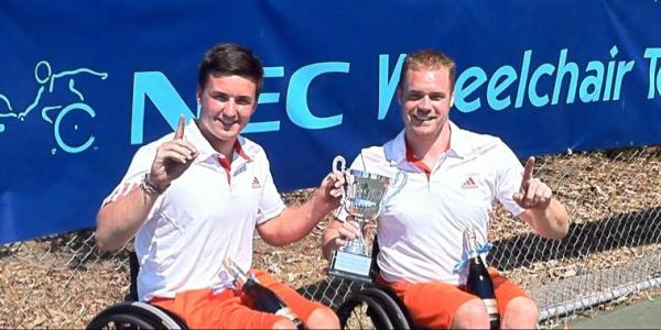 Gordon Reid and Maikel Scheffers