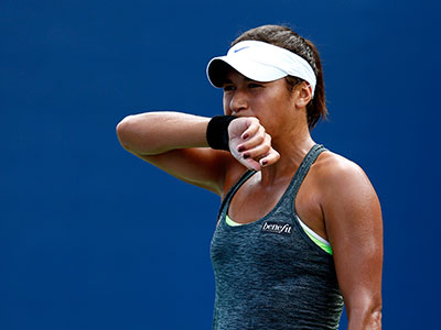 Heather Watson first round US Open 2014