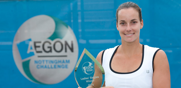 Gajdosova wins Aegon Nottingham Challenge title and claims Wimbledon wild card