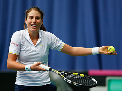 Johanna Konta by Getty Images