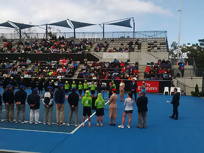 Hobart International ceremony