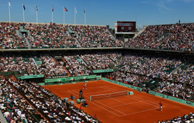 Court Philippe Chatrier at Roland Garros