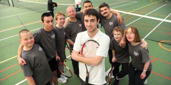 Tennis showcased at Premier League festival