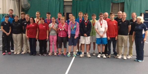 Scottish players sweep the gold medals at Learning Disability Tennis Regional Series in Glasgow