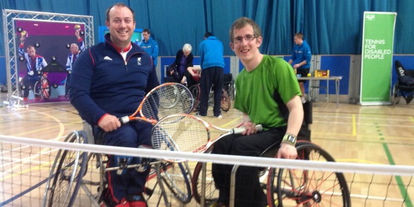 Wheelchair tennis showcased at ParalympicsGB festival