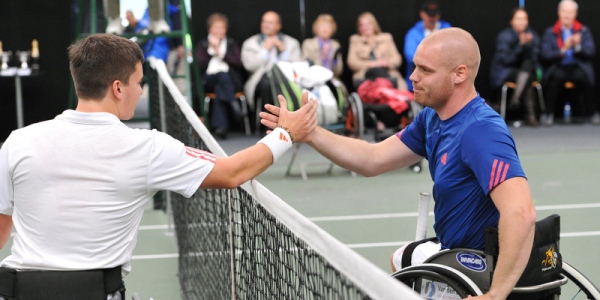 Gordon Reid & Maikel Scheffers contested the singles final at this year's Nottingham Indoor