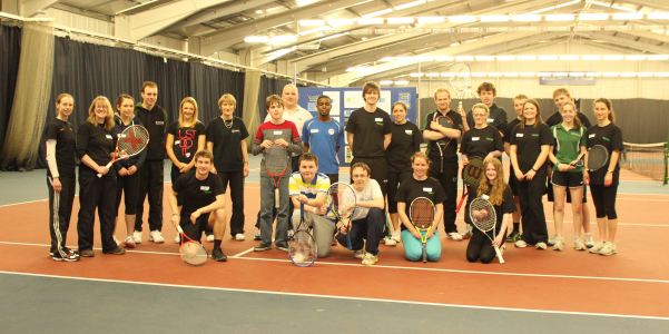 University of Stirling hosts disability tennis festival