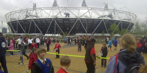 Tennis showcased at School Games