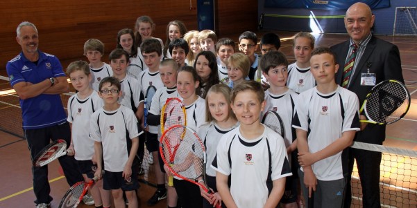 Huddersfield school tennis programme inspires pupils