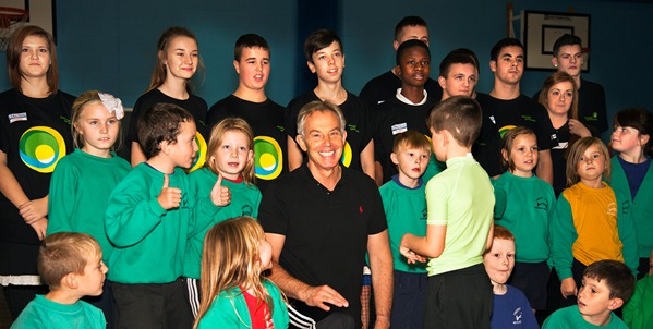 British tennis helps to celebrate Tony Blair Sports Foundation anniversary