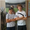 Laurence Kean and Christopher Kindred Cambridgeshire's Road to Wimbledon Boys Finalists