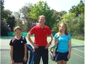 Freddie and Agnes through to Wimbledon County Finals