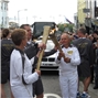 Keith Songhurst shines as Olympic Torch Bearer