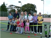 Back Row - Rory, Stewart Lees, Lucy, Zac, Lawrence, Sally Lobb, Charlie. Front Row - Ethan, Rowan, Tiana, Maisie, Aliyah & Kadi