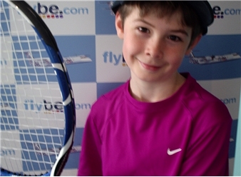 The Flybe Mini Masters 10 & Under Champion