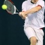 Double handed backhand