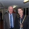 Sandy Dargon (Buckhurst Hill) and Cllr Penny Smith (Chairman Epping Forest DC)