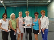 Competitors in the Harry Brickwood Ladies Veterans Cup 