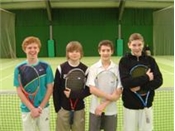 Essex competitors in the David LLoyd Junior Spring Tournament