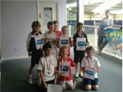Competitors at the Red, Orange and Green Mini Tour Finals 