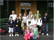 Oxstalls players at Wimbledon