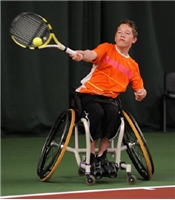 Alfie Hewett in action in 2010