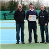 Totton & Eling Tennis Centre being awarded Beacon Status by the TF